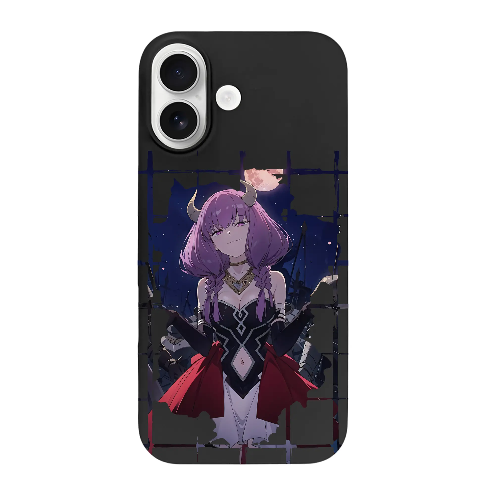 葬送のフリーレン（Frieren） グッズ,アウラ（Aura） - iPhone 17 シリーズ シリコンケース 薄型 耐衝撃 指紋防止 ソフトタッチカバー 精密フィット 傷防止 保護ケース iPhone 17/17 Air/17 Pro/17 Pro Max 対応